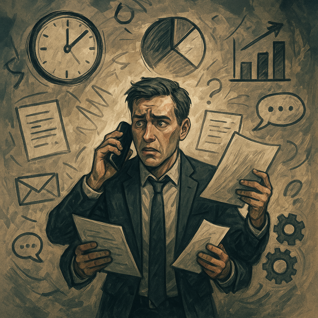 Чем болен средний бизнес? Диагностика и лечение управленческих болезней. Статья 1. Исповедь замученного директора - 1